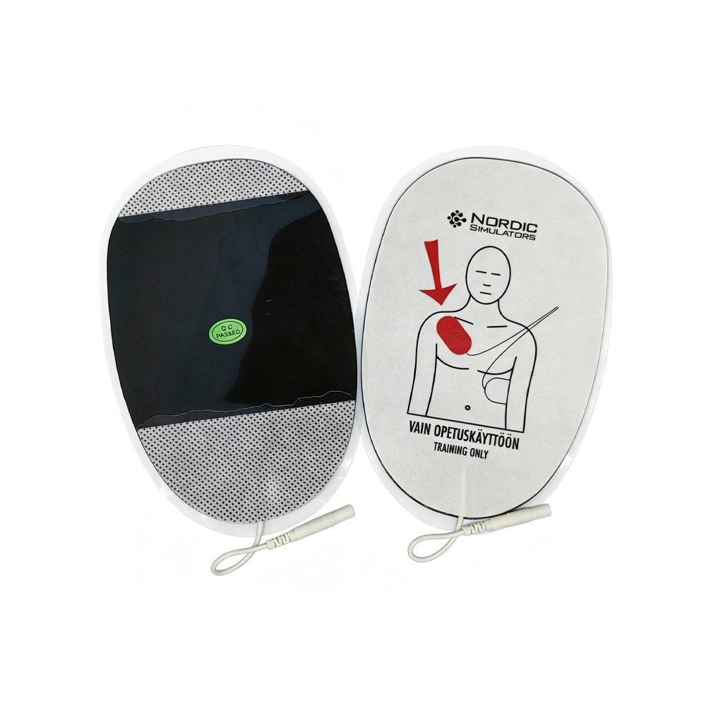 Bantalan Elektroda Defibrillator Pelatihan CPR (Khusus Pelatihan)