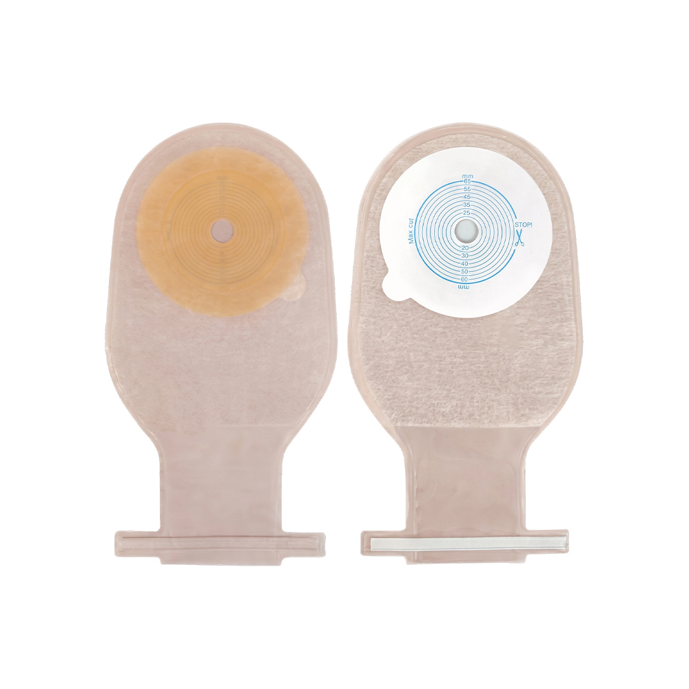 Tas Ostomy Segel Twist-tie Lapisan Luar Non-anyaman Satu Sisi Satu Bagian